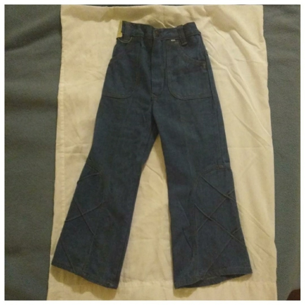Awesome Vintage 70s NOS Children's Bell Bottoms 5